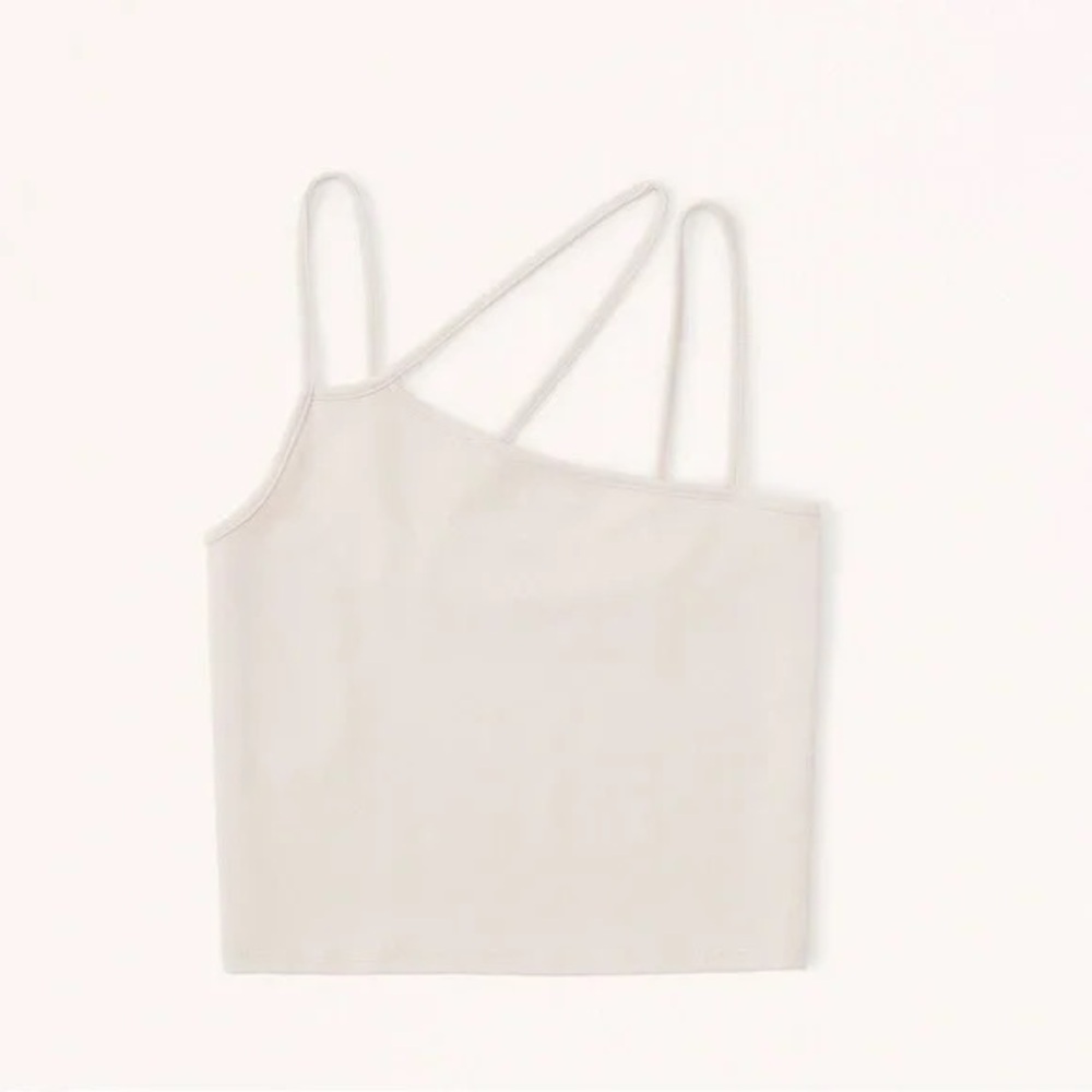Abercrombie & Fitch Seamless Fabric Asymmetrical Tank